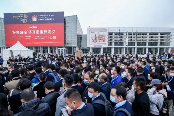 Trotz Corona und Reisebeschränkungen kamen in diesem Jahr 48.000 Besucher zur BAU China 2020.