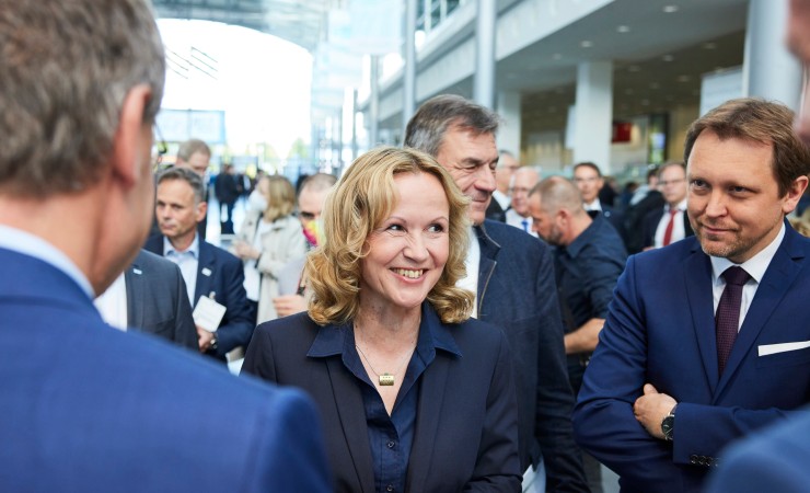 Nach 2022 wird Bundesumweltministerin Steffi Lemke auch in diesem Jahr die IFAT Munich eröffnen.