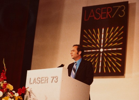 50 years of LASER: Platform for the pioneers of photonics
